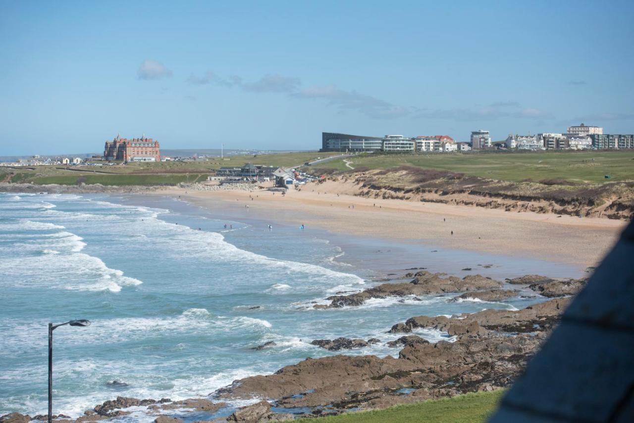 Fistral Beach Penthouse, Newquay クラントック エクステリア 写真