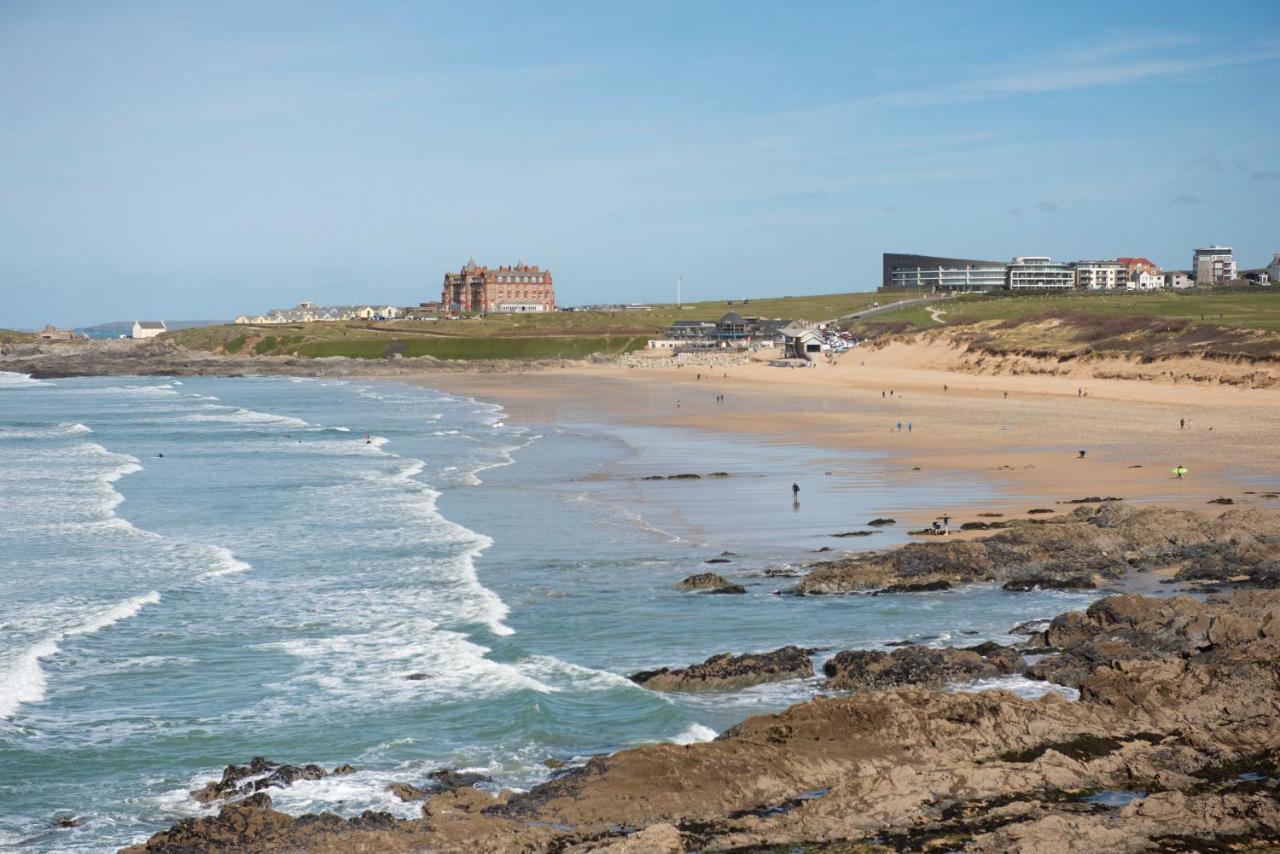 Fistral Beach Penthouse, Newquay クラントック エクステリア 写真